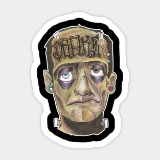 Franks new forehead Sticker